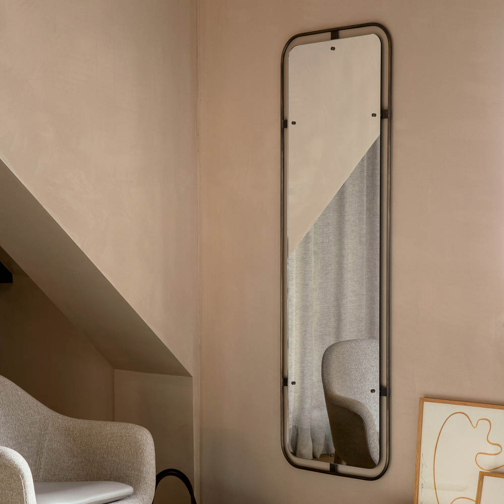 AUDO CPH (Ex MENU) Nimbus Mirror, Rectangular, Bronzed Brass