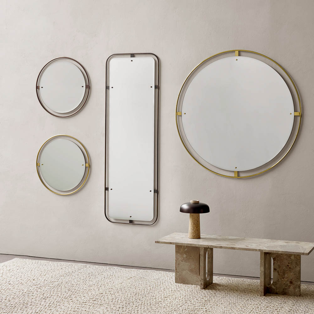 AUDO CPH (Ex MENU) Nimbus Mirror, Rectangular, Bronzed Brass