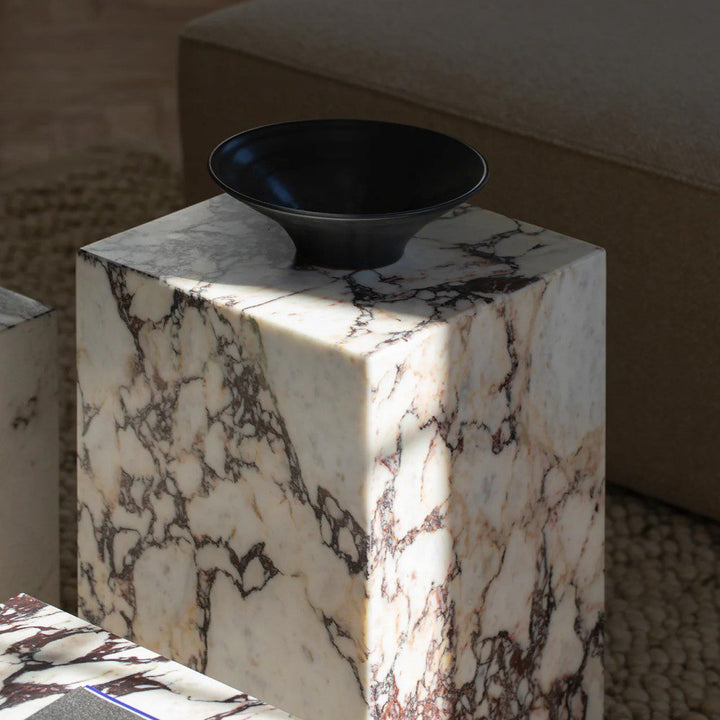 AUDO CPH (ex MENU) Plinth Tall, Rose Marble Calacatta Viola