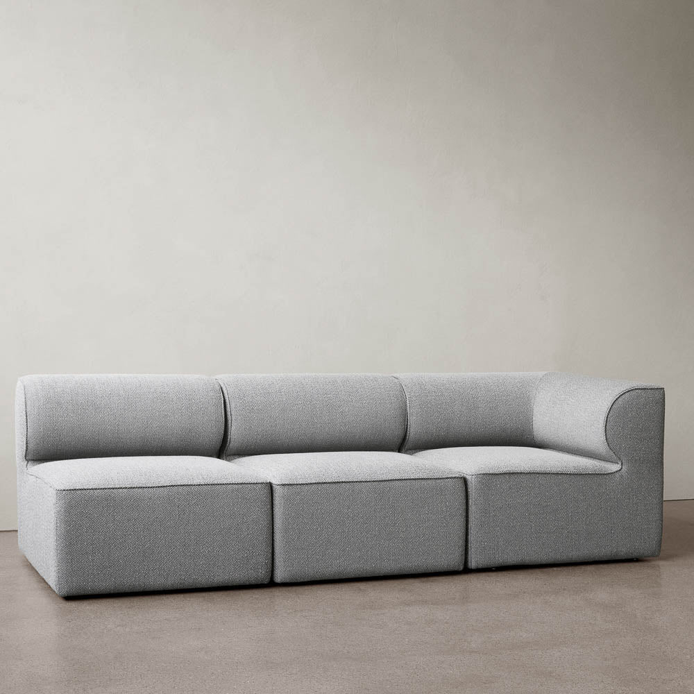 PRE-ORDER │ AUDO CPH Eave Modular 86 Sofa/Couch, Open Section (Depth 86cm), Module w. Upholstery