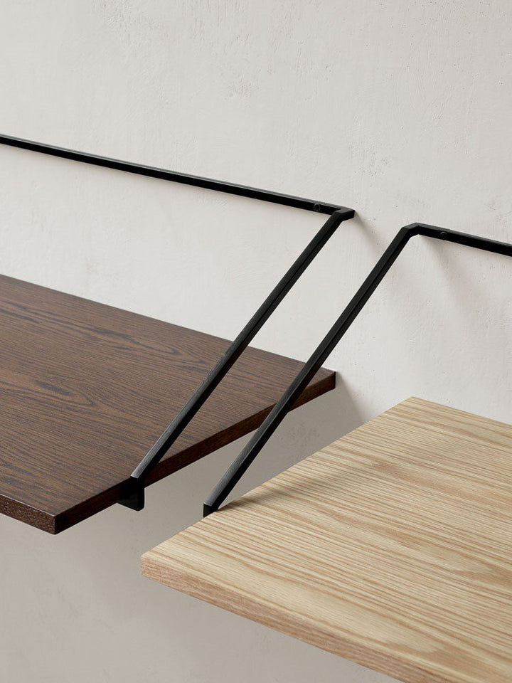 PRE-ORDER │ AUDO CPH (Ex MENU) Rail Desk, Black/Dark Stained Oak