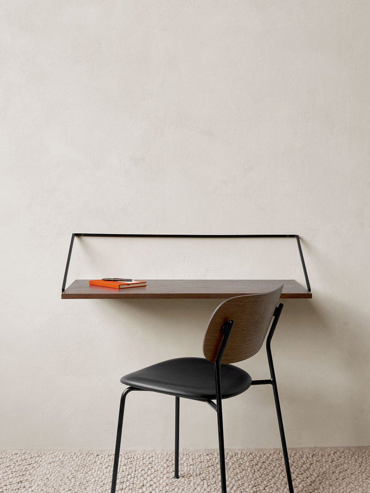 PRE-ORDER │ AUDO CPH (Ex MENU) Rail Desk, Black/Dark Stained Oak