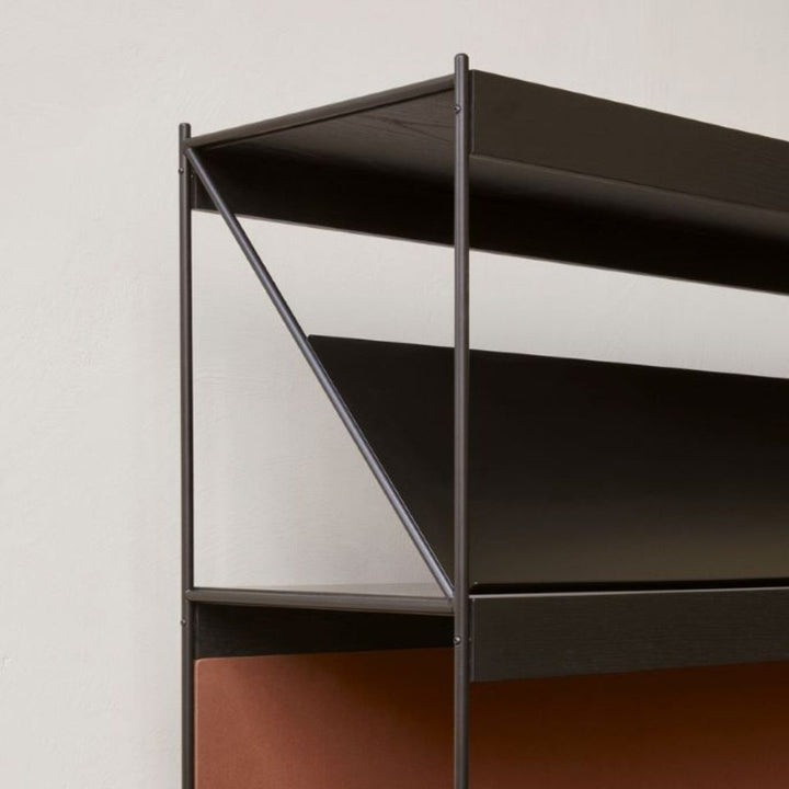 PRE-ORDER │ AUDO CPH (Ex MENU) Zet Storage System, L150, Magazine Shelf, Black Powder Coated Steel