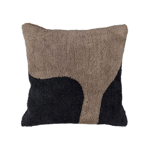 METTE DITMER FIGURA Tufted Cushion Cover 50x50cm, Brown