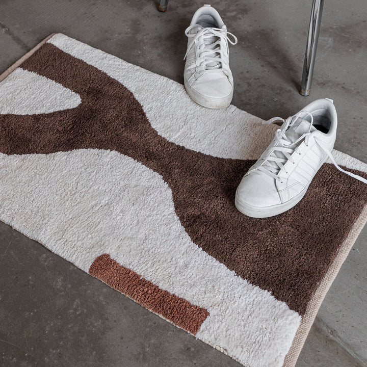 METTE DITMER Figura Door Mat, 50x80cm, Brown