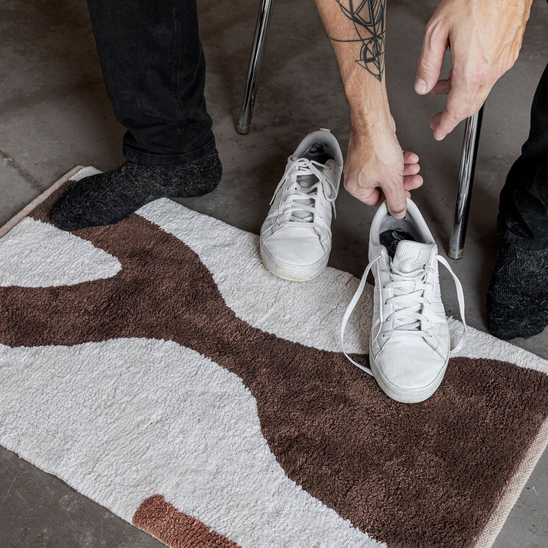 METTE DITMER Figura Door Mat, 50x80cm, Brown