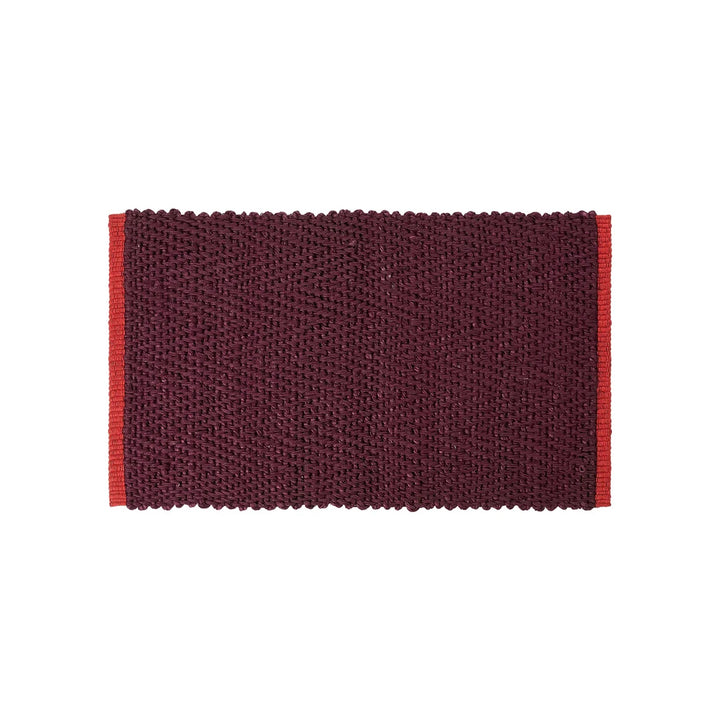 METTE DITMER NOTES Door Mat, 50x80cm, Wine