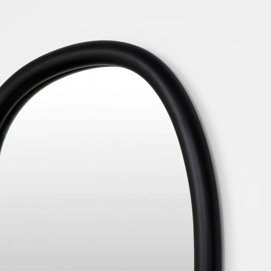 MIDDLE OF NOWHERE Harvie Mirror 75x130cm, Black