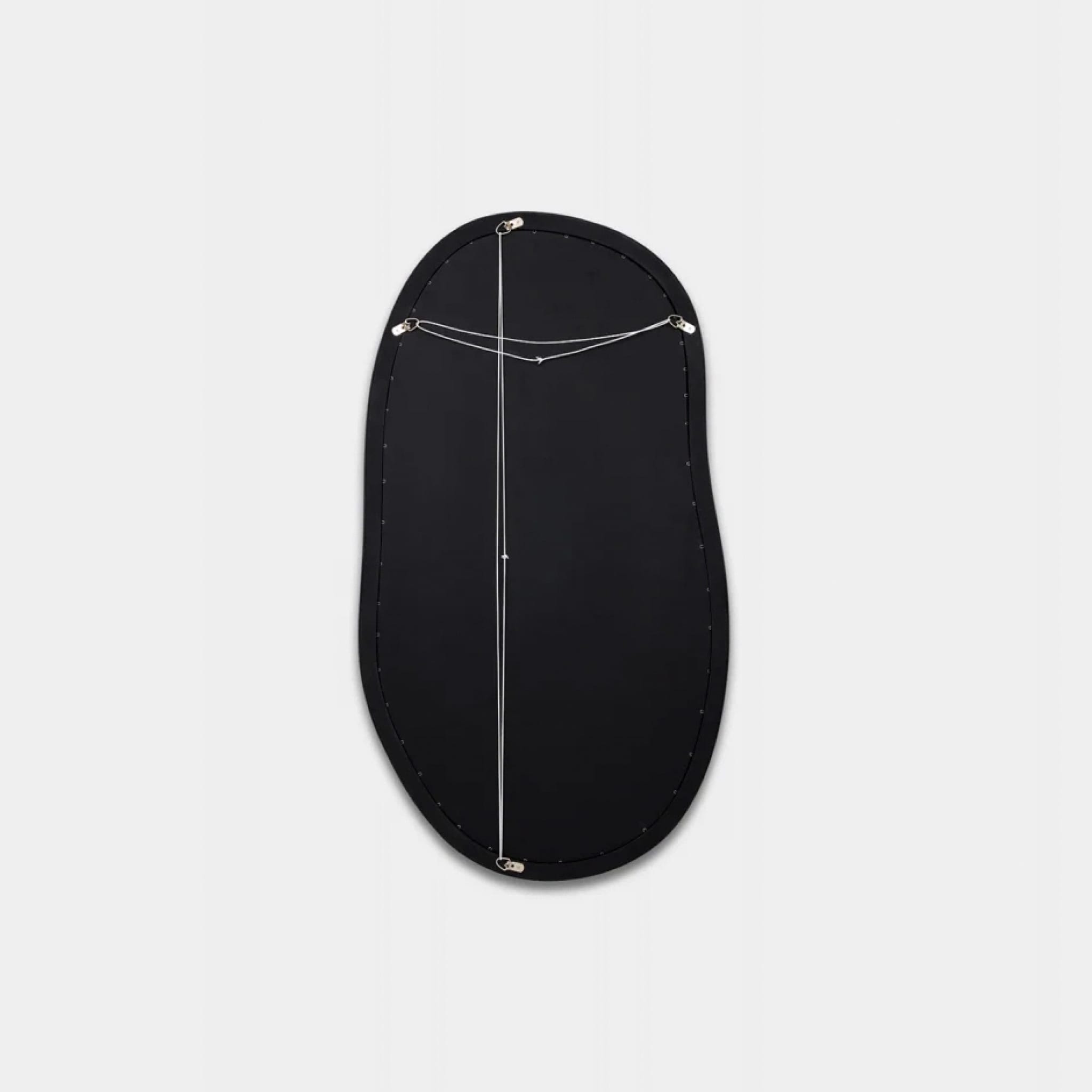 MIDDLE OF NOWHERE Harvie Mirror 75x130cm, Black
