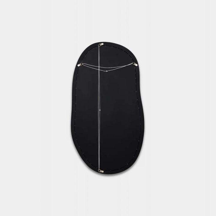 MIDDLE OF NOWHERE Harvie Mirror 75x130cm, Black