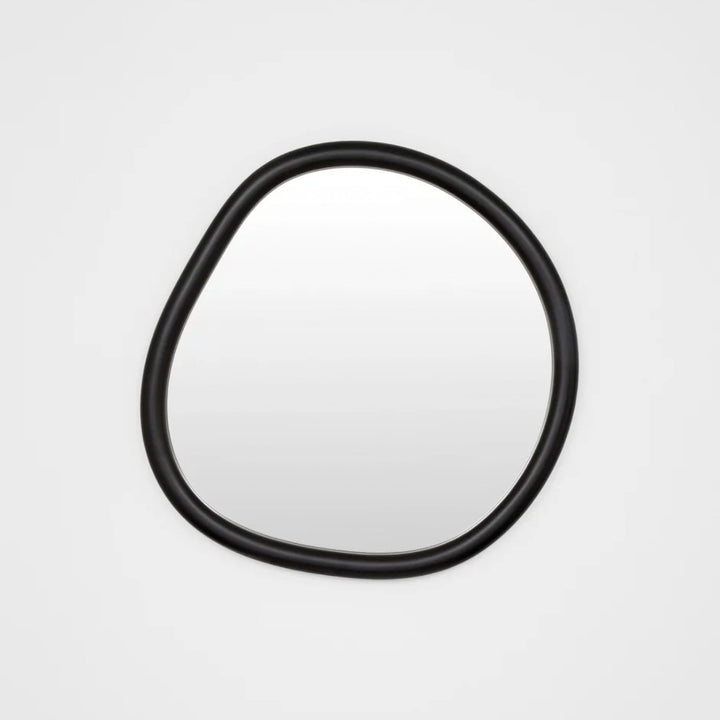 MIDDLE OF NOWHERE Harvie Mirror 85x85cm, Black