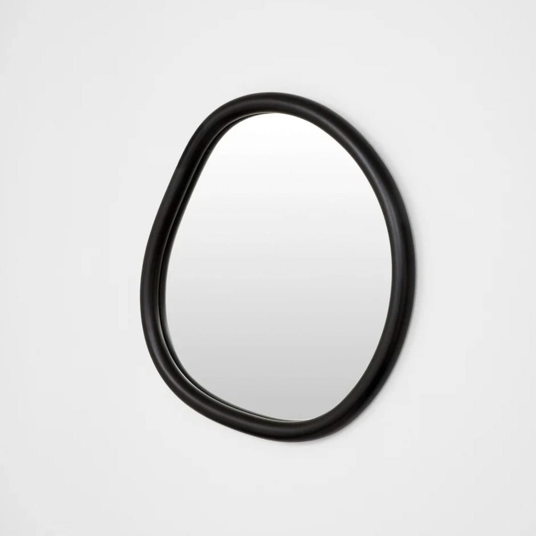 MIDDLE OF NOWHERE Harvie Mirror 85x85cm, Black