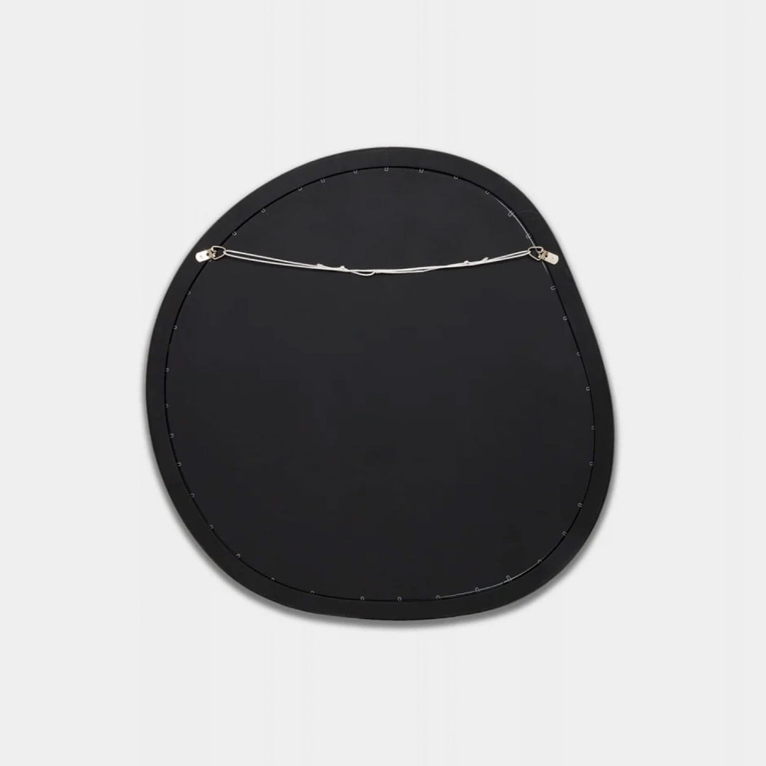 MIDDLE OF NOWHERE Harvie Mirror 85x85cm, Black