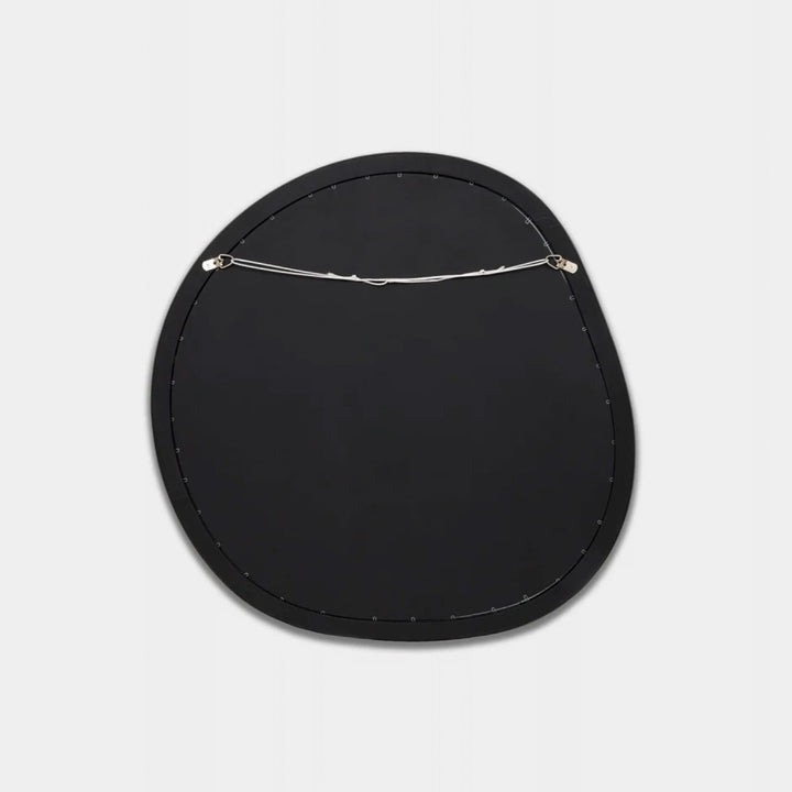 MIDDLE OF NOWHERE Harvie Mirror 85x85cm, Black