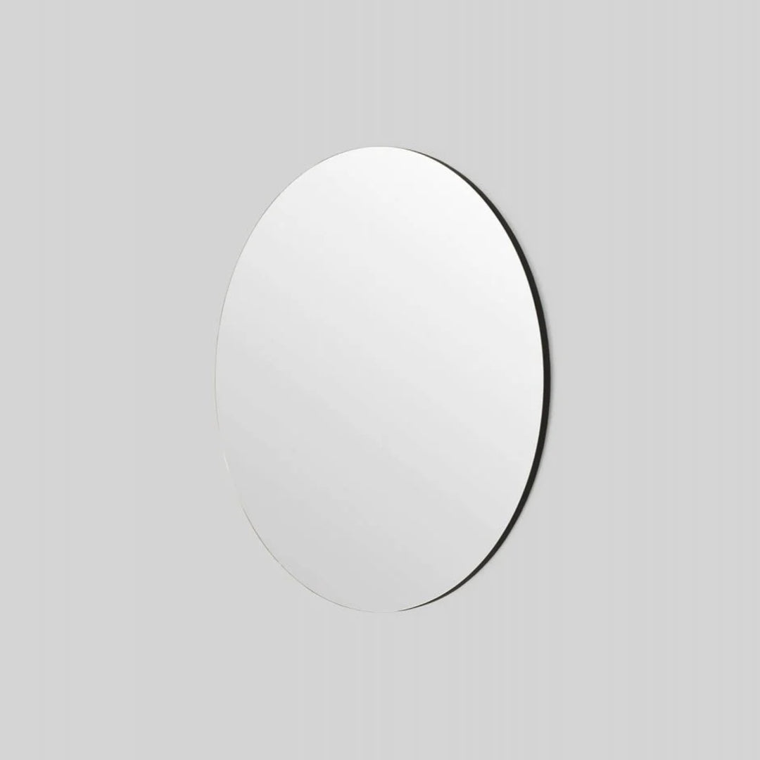 MIDDLE OF NOWHERE Miller Round Mirror, ⌀95cm, Black