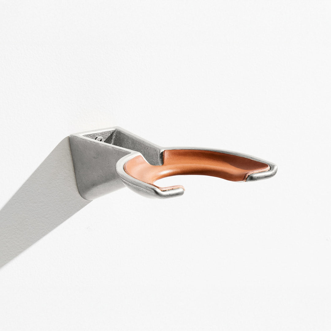 MINIM Sandcast Guitar Hanger, Aluminium/Tan