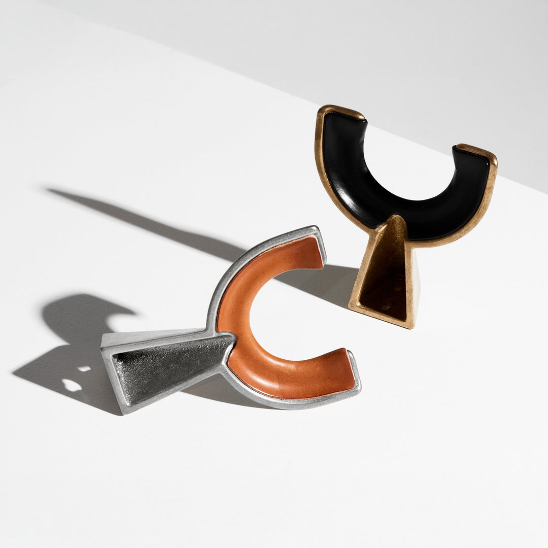 MINIM Sandcast Guitar Hanger, Aluminium/Tan