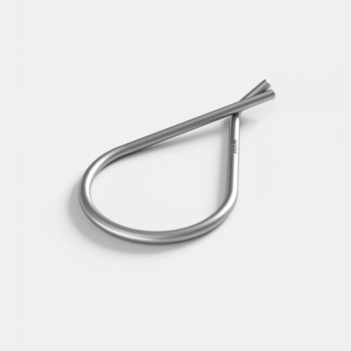 MOEBE Keyring Stainless Steel, 3.8cm