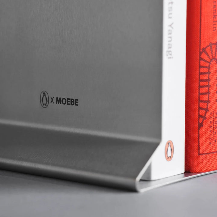 MOEBE x Penguin Book Stand, Stainless Steel