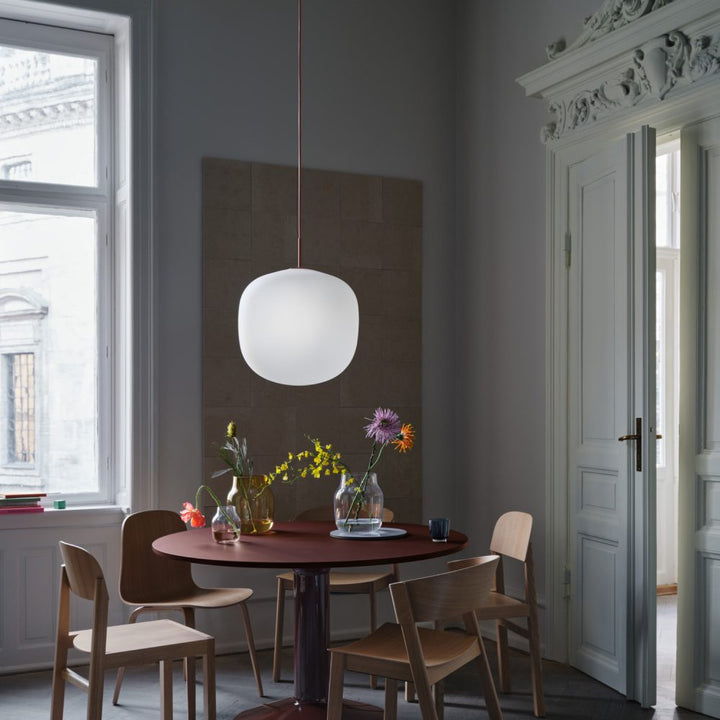 PRE-ORDER | MUUTO Rime Pendant Lamp, Deep Red – 4 Sizes