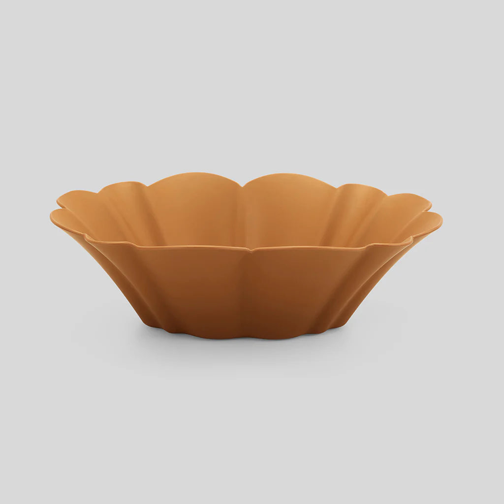 MAISON BALZAC Cloud Serving Basket/Bowl, Caramel