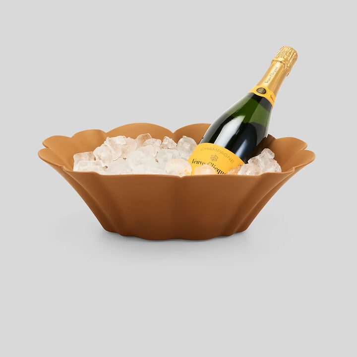 MAISON BALZAC Cloud Serving Basket/Bowl, Caramel