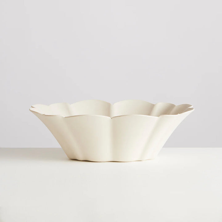 MAISON BALZAC Cloud Serving Basket/Bowl, Ivory