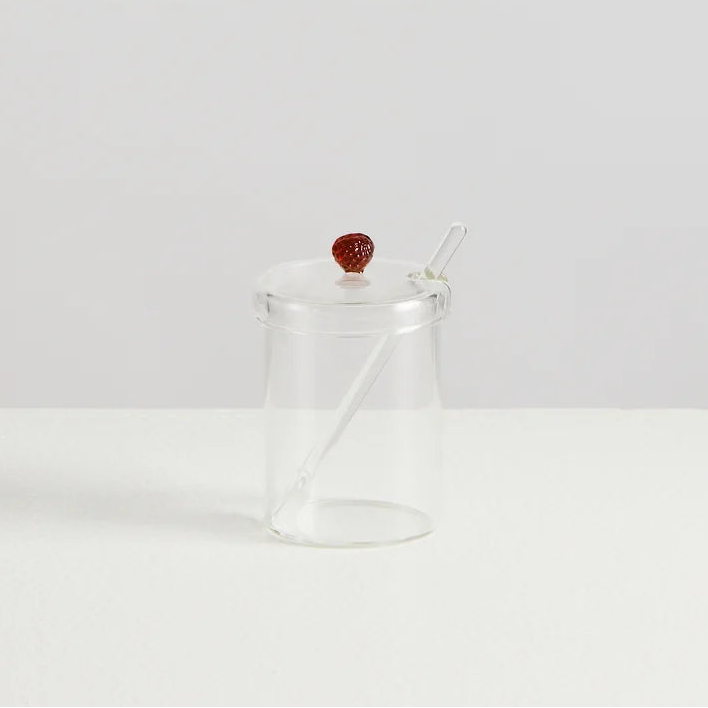 MAISON BALZAC Kir Royal Jam Jar, Clear/Amber