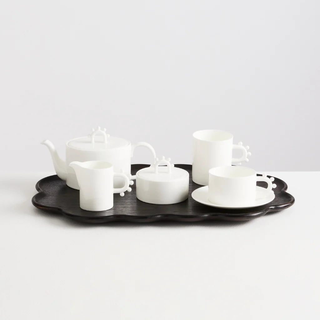 MAISON BALZAC Pomponette Mug, Bone