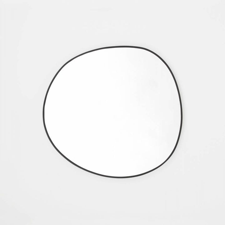 MIDDLE OF NOWHERE Organic Mirror, 90x95cm, Black