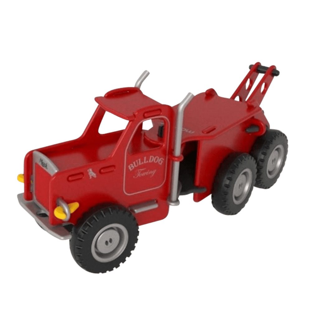 Sturdy ride-on Mack truck in a box is great for kids gift ideas.