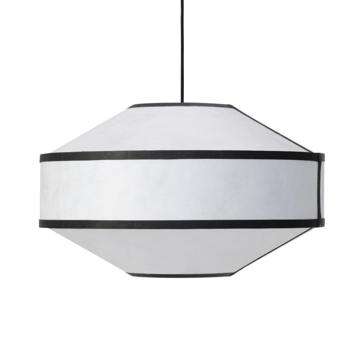 NEW WORKS Kite Pendant, Ø55cm, White/Black