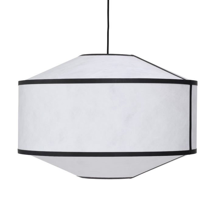 NEW WORKS Kite Pendant, Ø65cm, White/Black