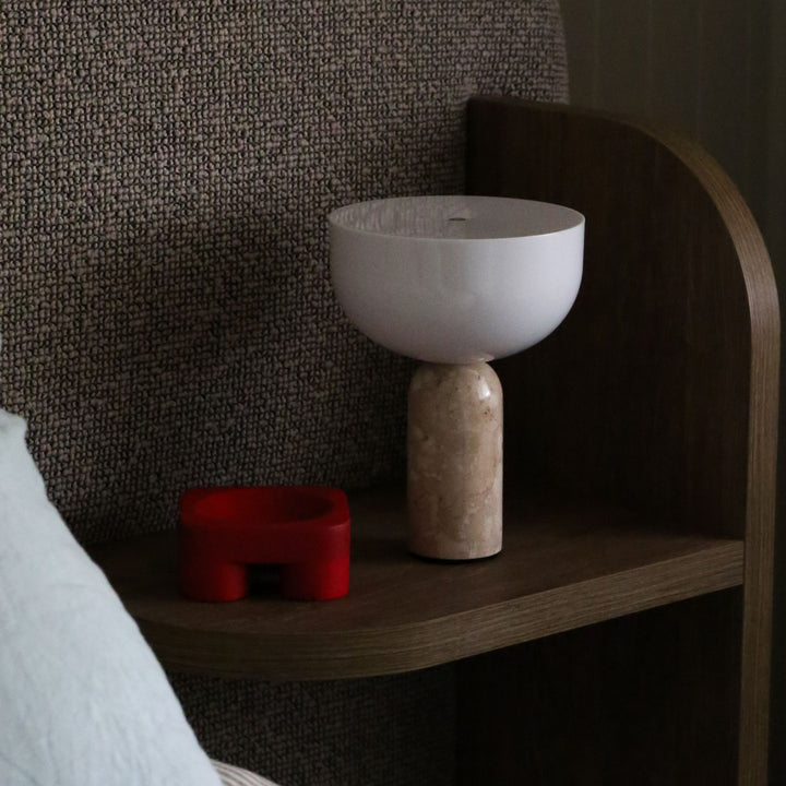 NEW WORKS Kizu Portable Table Lamp, Kunis Breccia