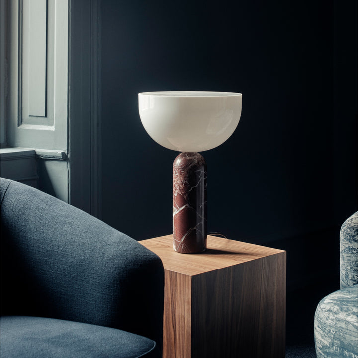 NEW WORKS Kizu Table Lamp, Rosso Levanto, Large