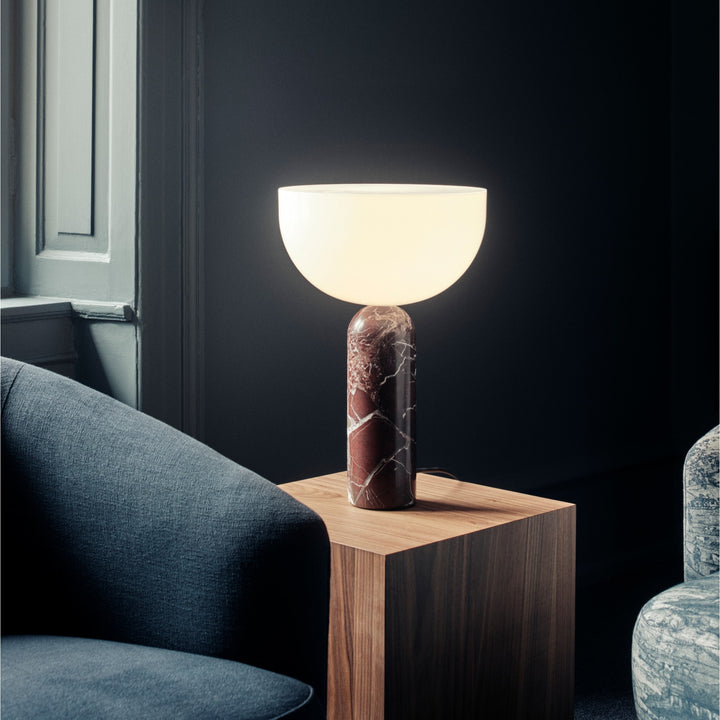 NEW WORKS Kizu Table Lamp, Rosso Levanto, Large