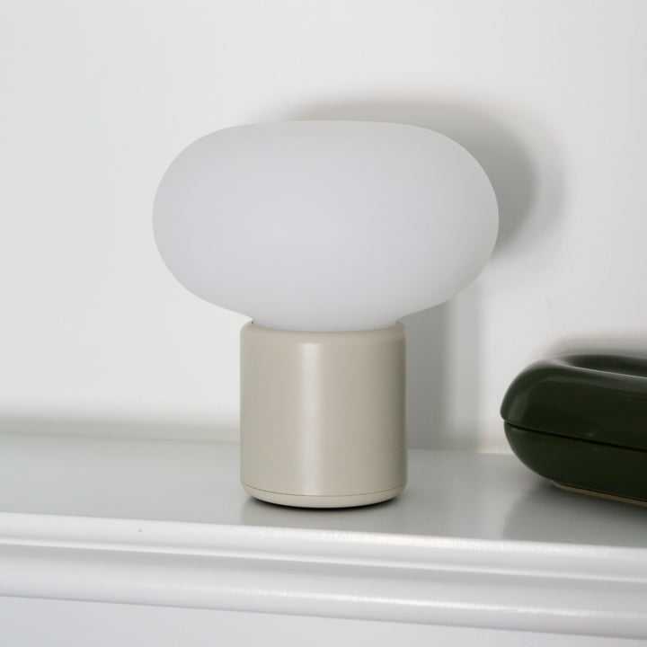 NEW WORKS Karl-Johan Portable Lamp, Light Grey