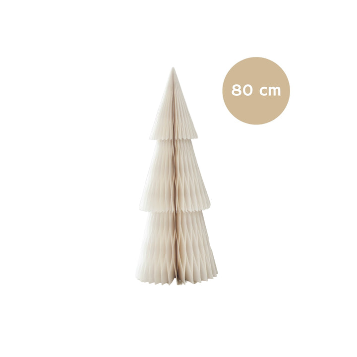 NORDIC ROOMS Deluxe Tree Tall Standing, Off-White w/ LED - 2 Sizes