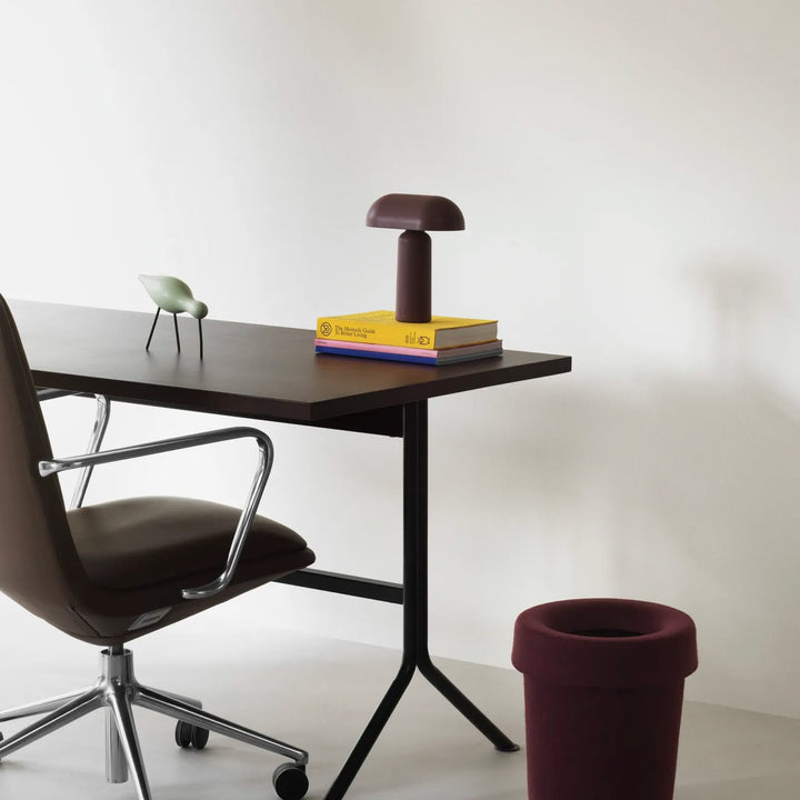 NORMANN COPENHAGEN Porta Portable Table Lamp, Brown
