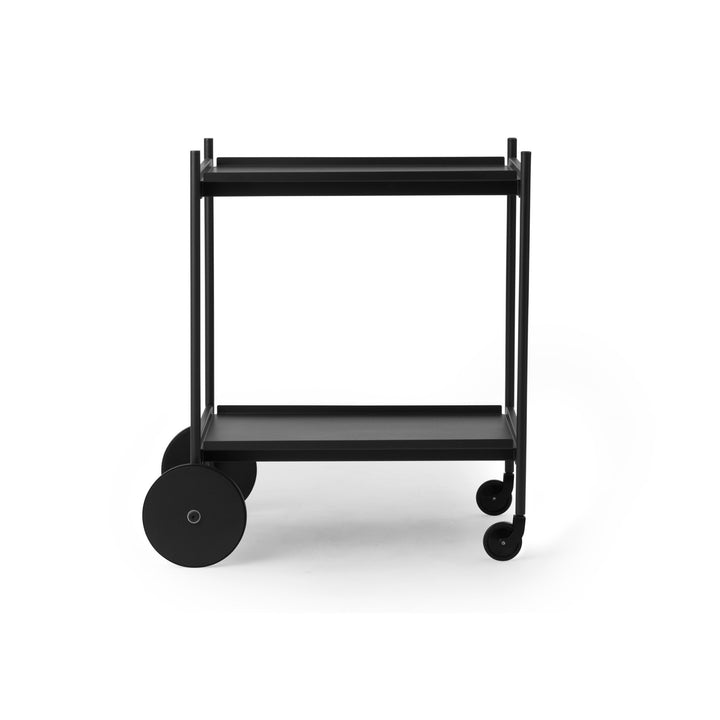 NORMANN COPENHAGEN Rul Trolley/Bar Cart, Black