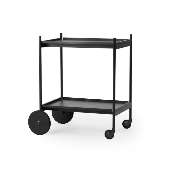 NORMANN COPENHAGEN Rul Trolley/Bar Cart, Black