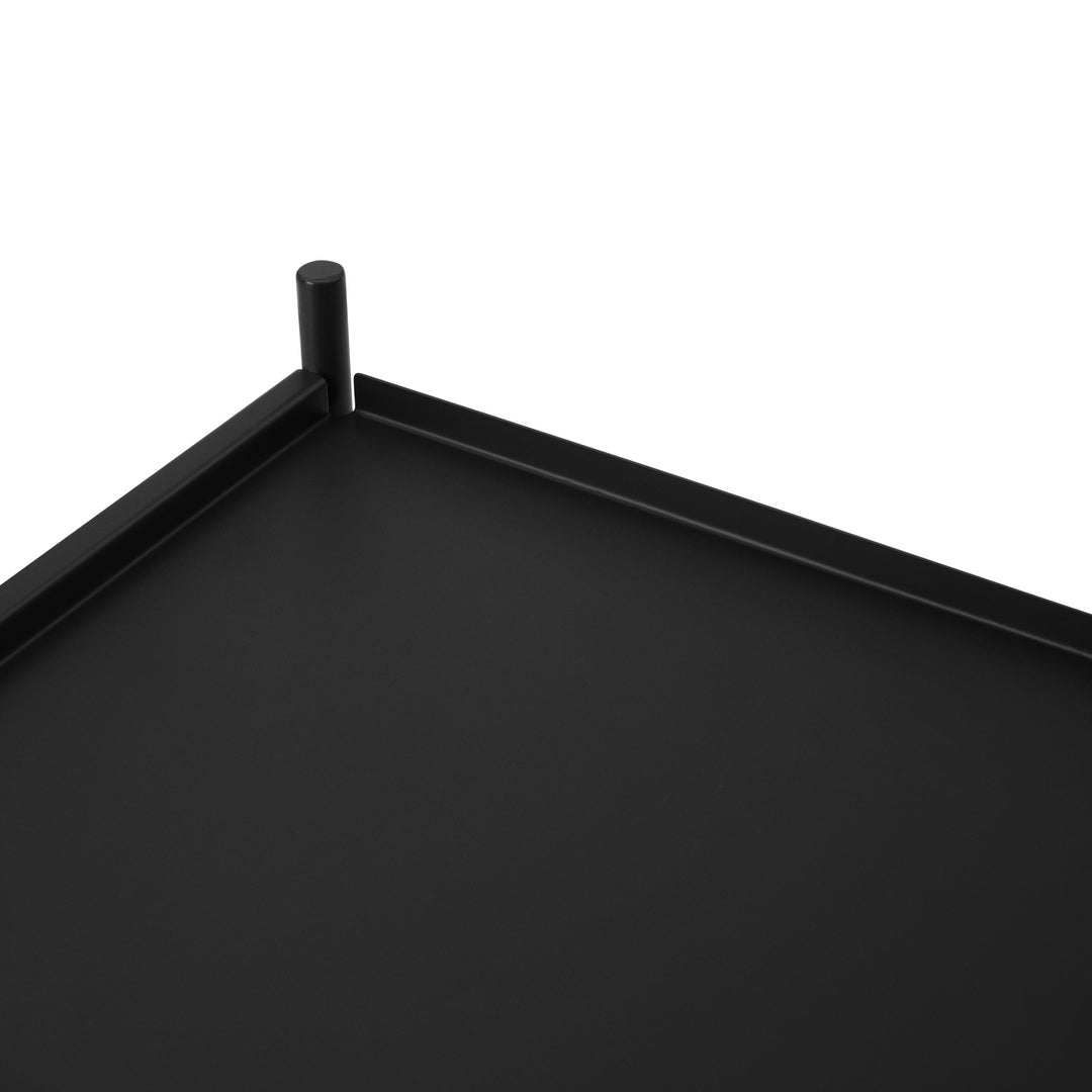 NORMANN COPENHAGEN Rul Trolley/Bar Cart, Black