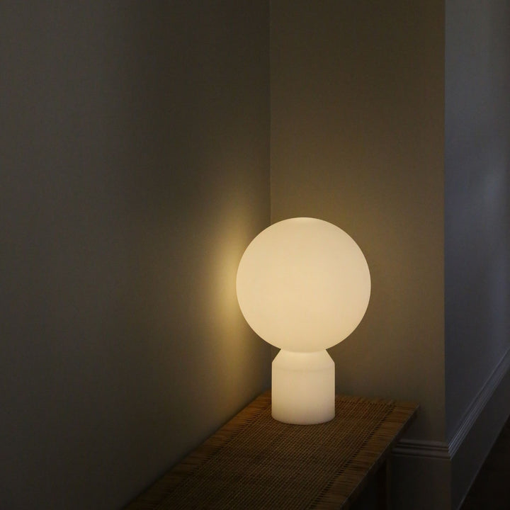 NORMANN COPENHAGEN Yo Portable Floor Lamp, Large, H60cm, White