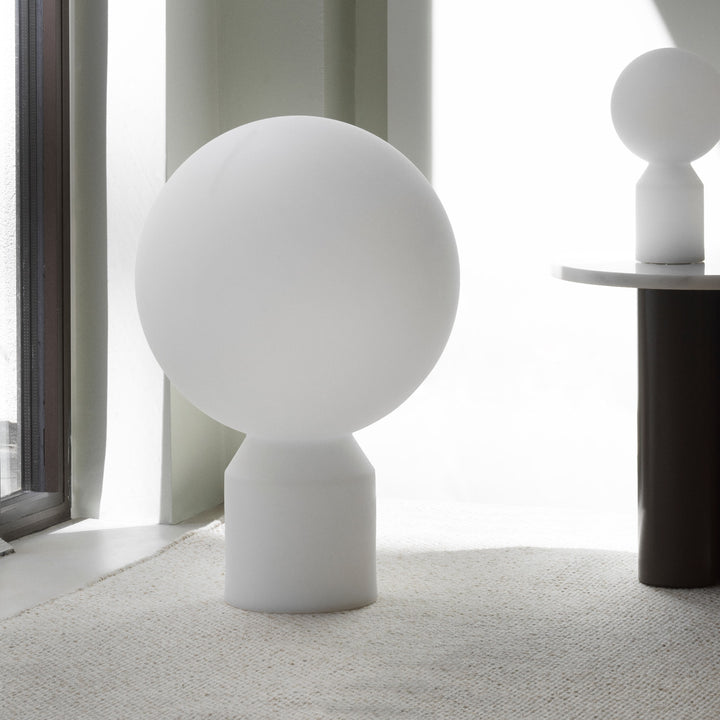 NORMANN COPENHAGEN Yo Portable Floor Lamp, Large, H60cm, White