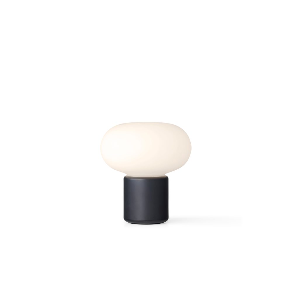 NEW WORKS Karl-Johan Portable Lamp, Cold Black