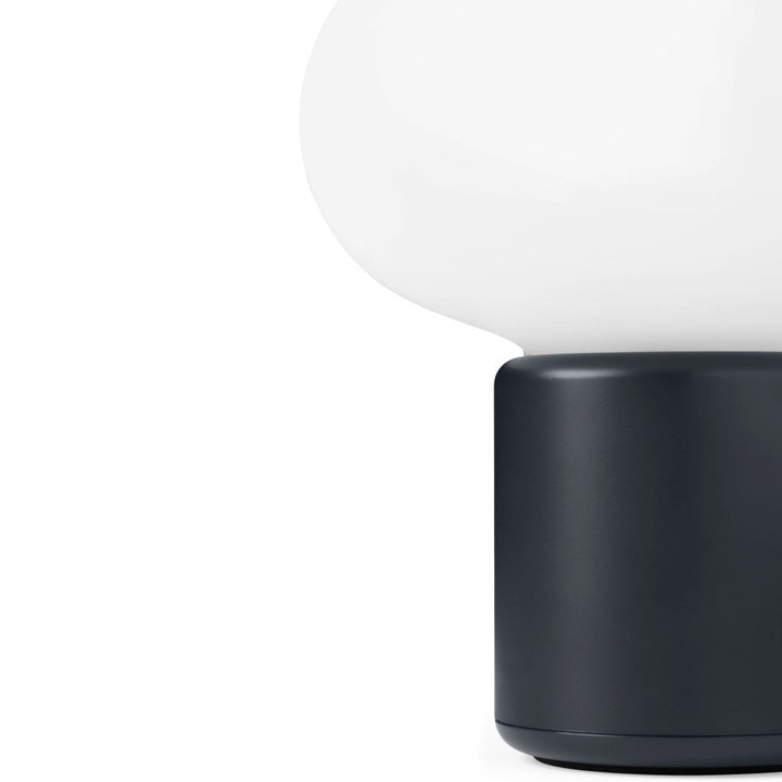 NEW WORKS Karl-Johan Portable Lamp, Cold Black