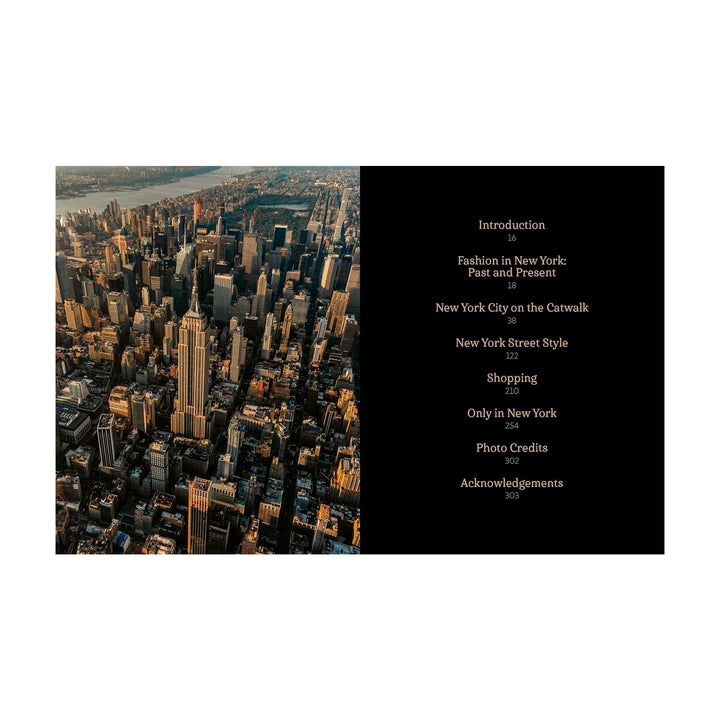 New York. In Fashion Coffee Table Book