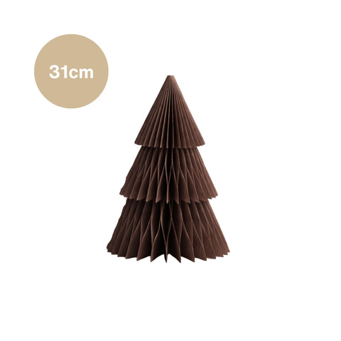PRE-ORDER │ NORDIC ROOMS Deluxe Paper Tree, Cocoa, H 31cm