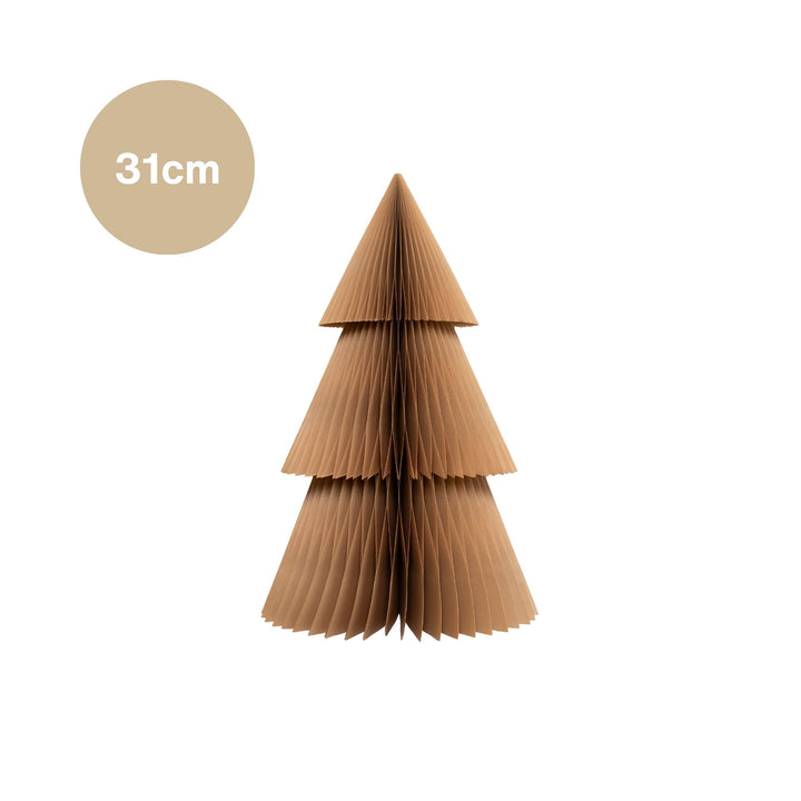 PRE-ORDER │ NORDIC ROOMS Deluxe Paper Tree, Flaxseed, H 31cm