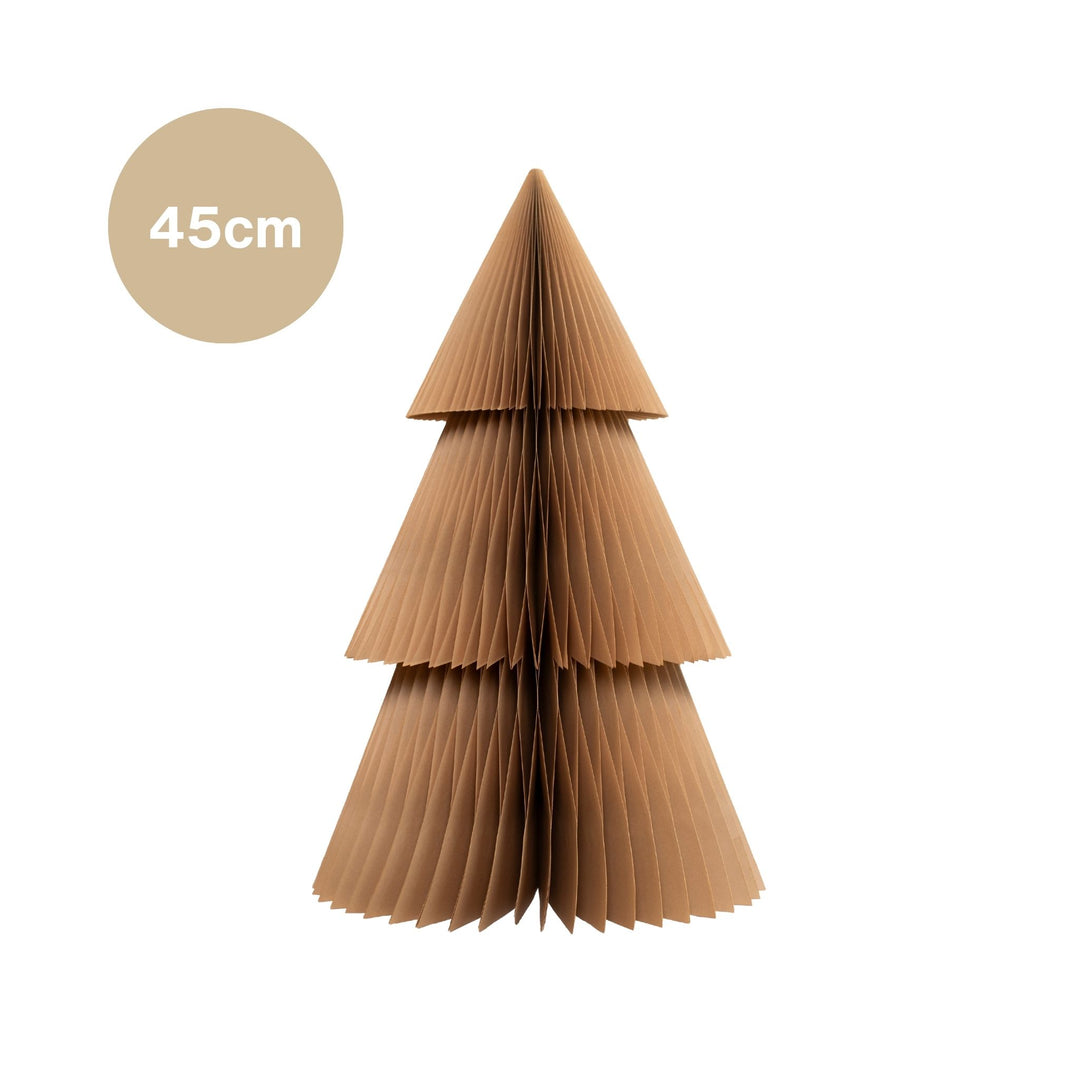 PRE-ORDER │ NORDIC ROOMS Deluxe Paper Tree, Flaxseed, H 45cm
